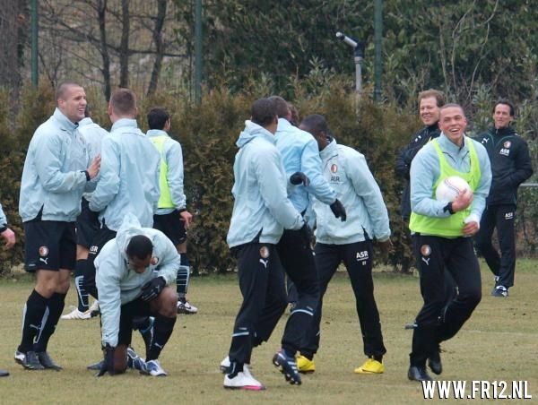 Traning op Varkenoord