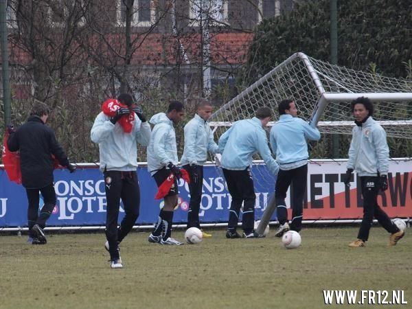 Traning op Varkenoord