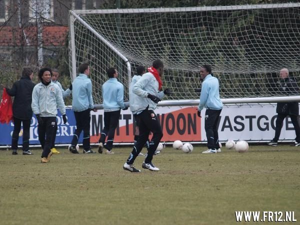 Traning op Varkenoord