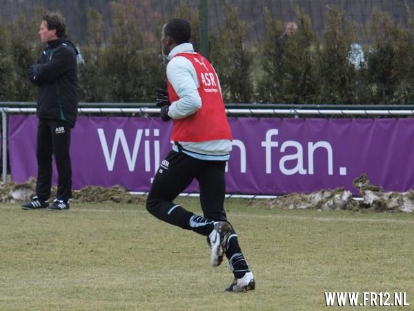 Traning op Varkenoord