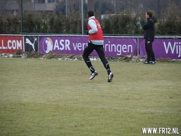 Traning op Varkenoord