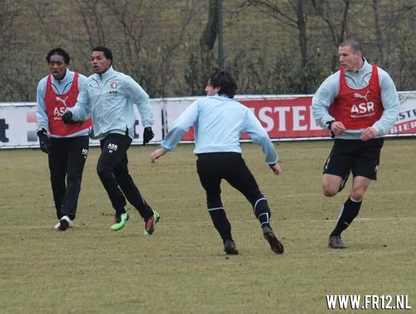 Traning op Varkenoord