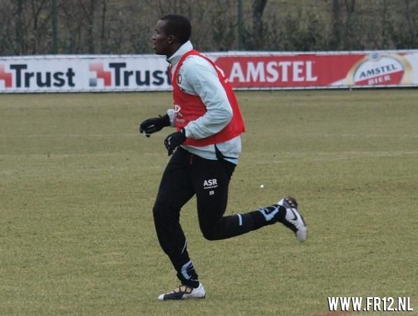 Traning op Varkenoord