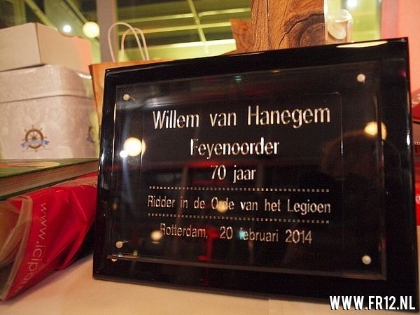 Verjaardagsfeest Willem van Hanegem