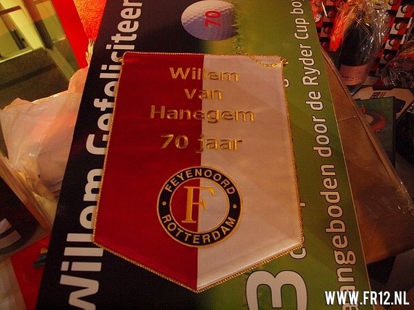 Verjaardagsfeest Willem van Hanegem