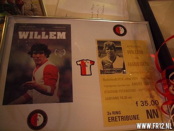 Verjaardagsfeest Willem van Hanegem