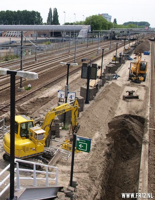 Werkzaamheden station Stadion Feyenoord