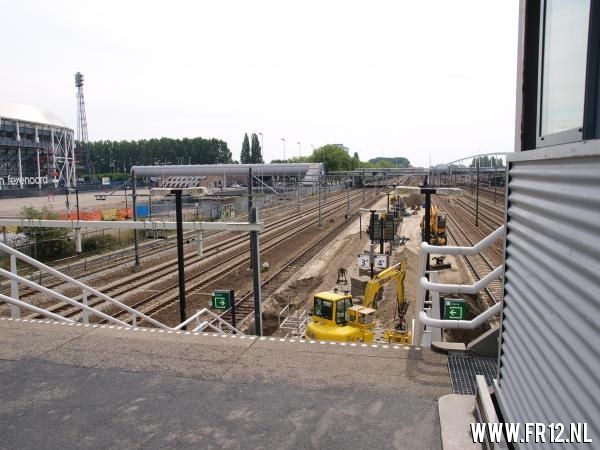 Werkzaamheden station Stadion Feyenoord