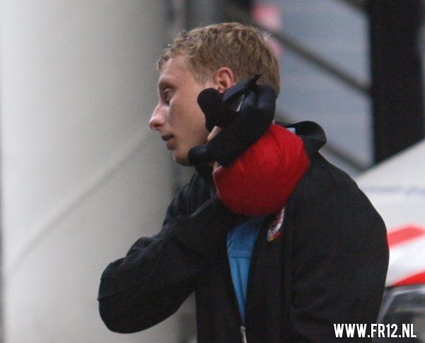 Training Sparta Praag in de kuip