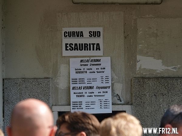 Hellas Verona - Feyenoord