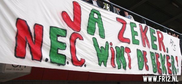 NEC - Feyenoord, KNVB beker