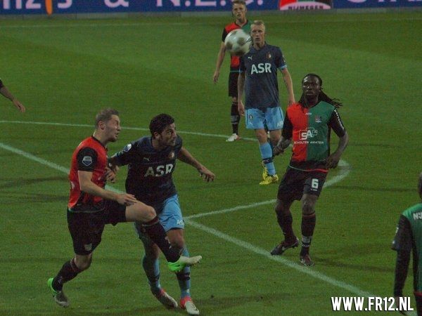 NEC - Feyenoord, KNVB beker