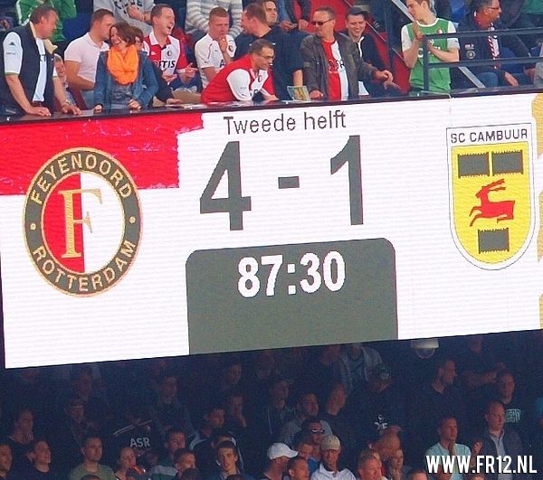 FEYENOORD Rotterdam - cambuur friesland