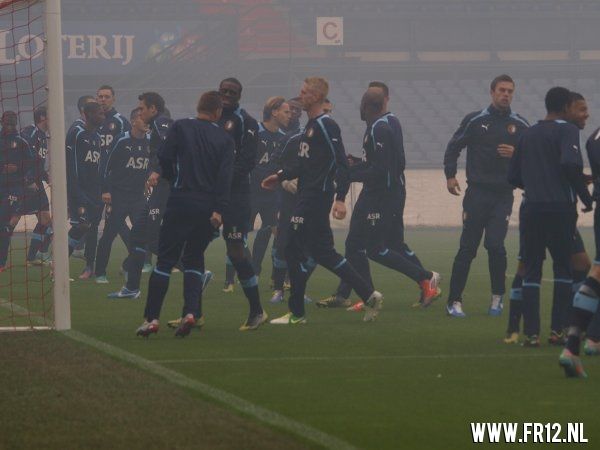 Laaste training voor Feyenoord-020