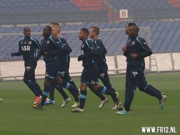 Laaste training voor Feyenoord-020