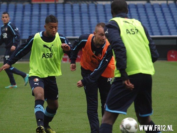 Laaste training voor Feyenoord-020