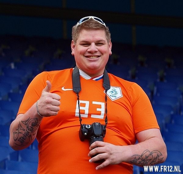 oranje Feyenoorders in de KUIP
