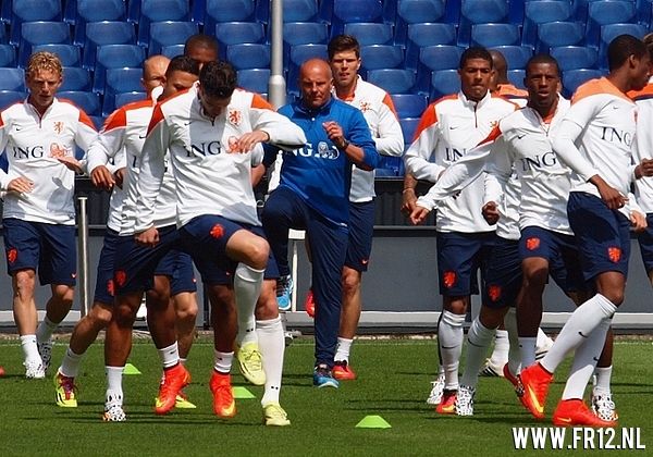 oranje Feyenoorders in de KUIP