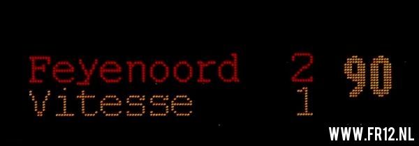 Feyenoord - Vitesse (2de helft)