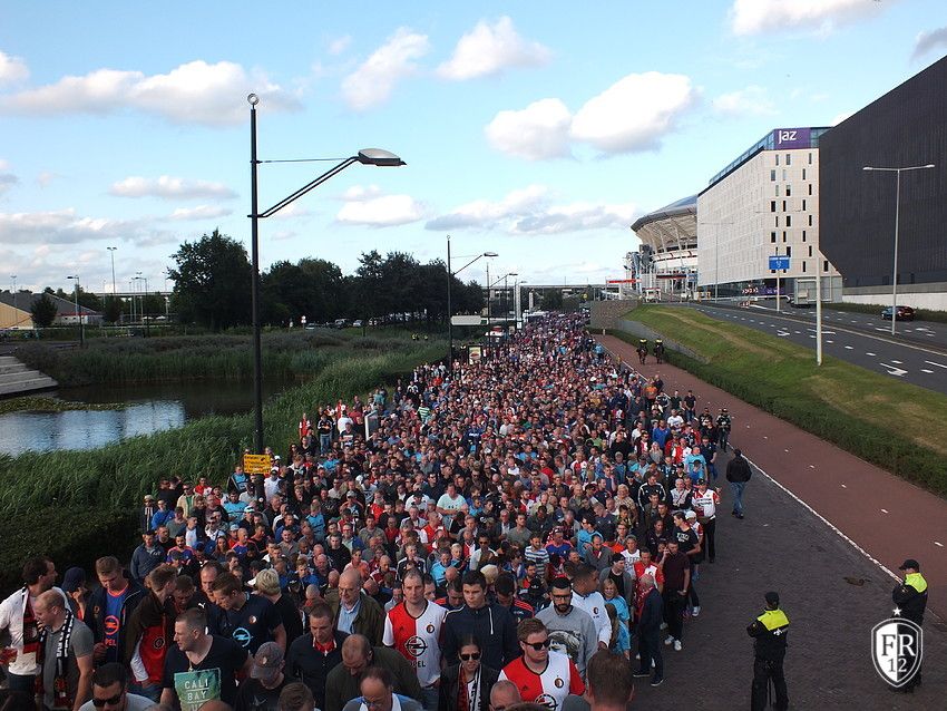 Feyenoord-PSV JC schaal