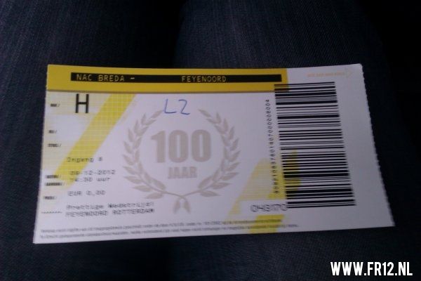 NAC Breda - Feyenoord