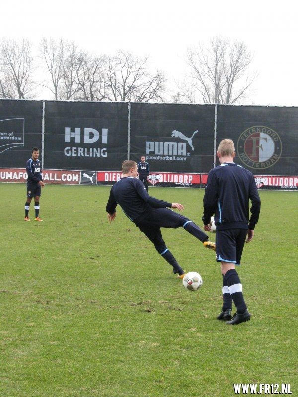 Donderdag ochtend training 7 maart.