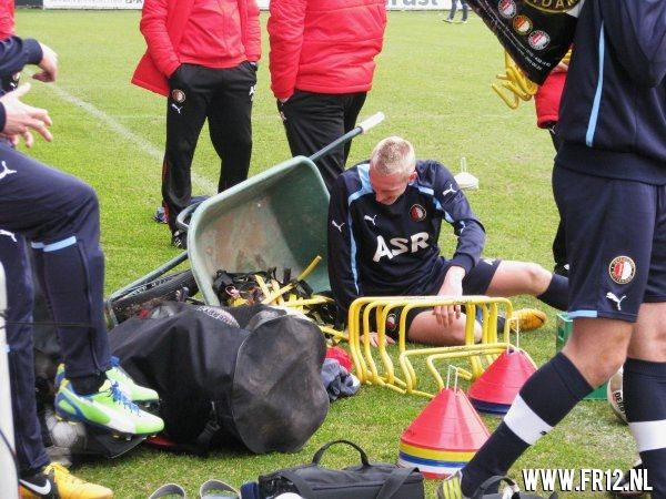 Donderdag ochtend training 7 maart.