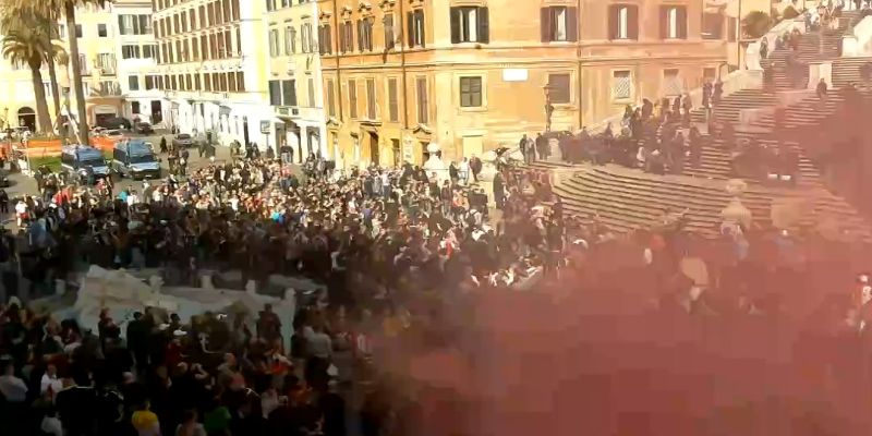 Foto's | Feyenoord in Rome!