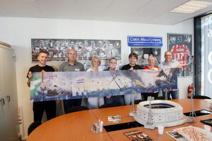 Overhandiging replica 'De Zilvervloot' voltooid