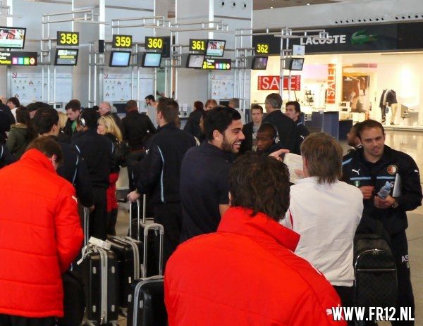 Feyenoord vertrekt vanuit Malaga