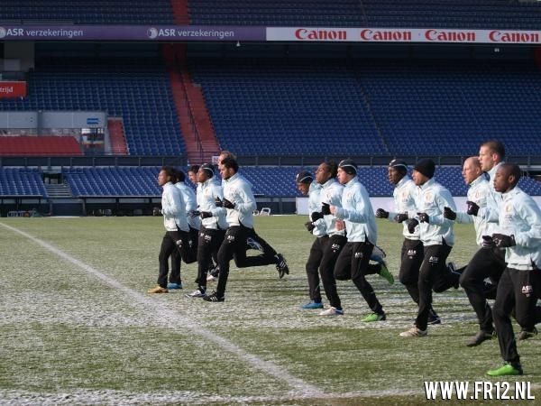 Training in De Kuip