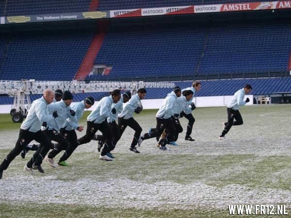 Training in De Kuip