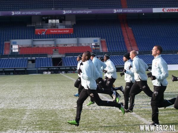 Training in De Kuip