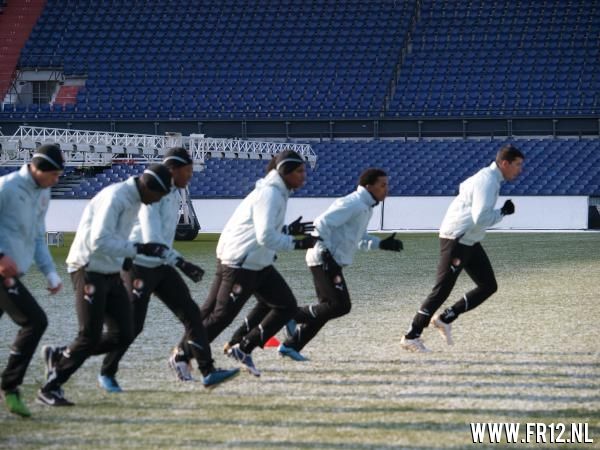 Training in De Kuip