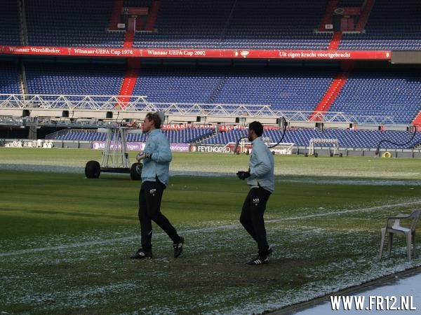 Training in De Kuip