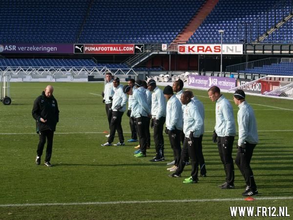 Training in De Kuip