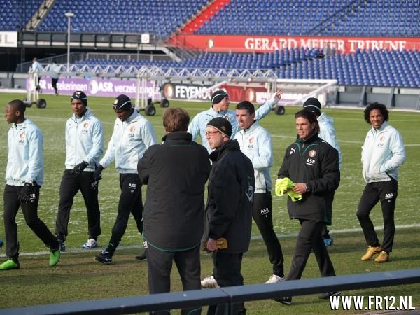 Training in De Kuip
