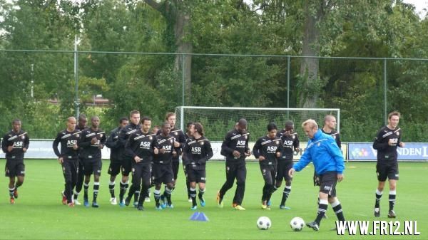 Eerste training Guidetti