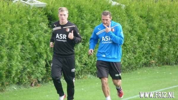 Eerste training Guidetti