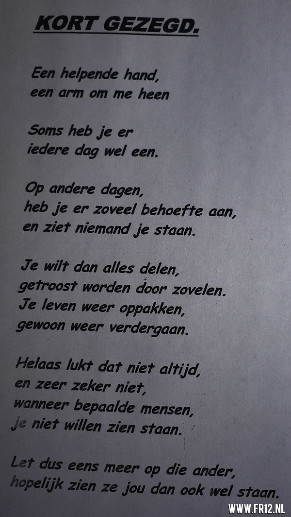 12e minuut voor Koos de Bie  1950-2013