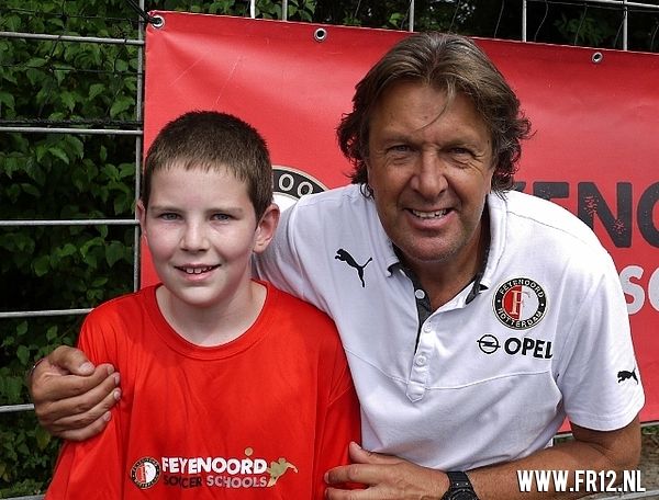 Training en Ben Wijnstekers soccer schools