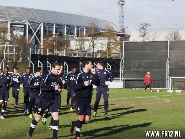Vrijdagochtend training