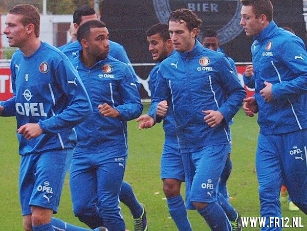 Maandag training na verlies in waalwijk.