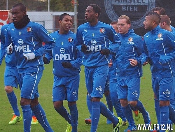 Maandag training na verlies in waalwijk.