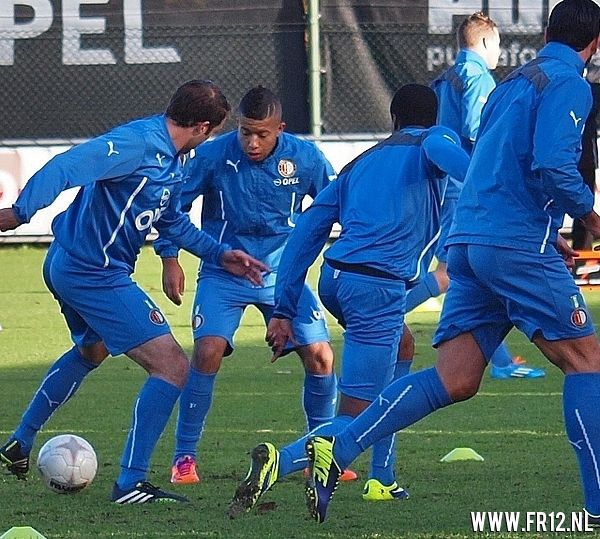 Maandag training na verlies in waalwijk.