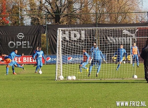 Maandag training na verlies in waalwijk.