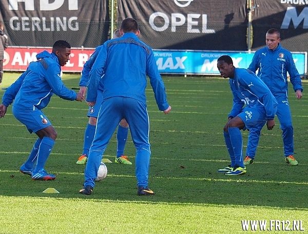 Maandag training na verlies in waalwijk.