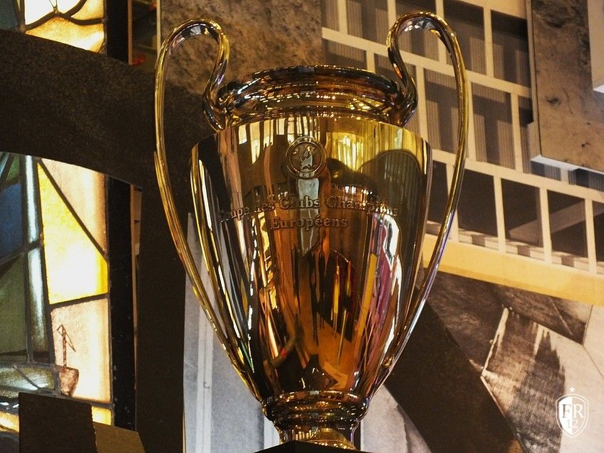 Europacup I in museum Rotterdam