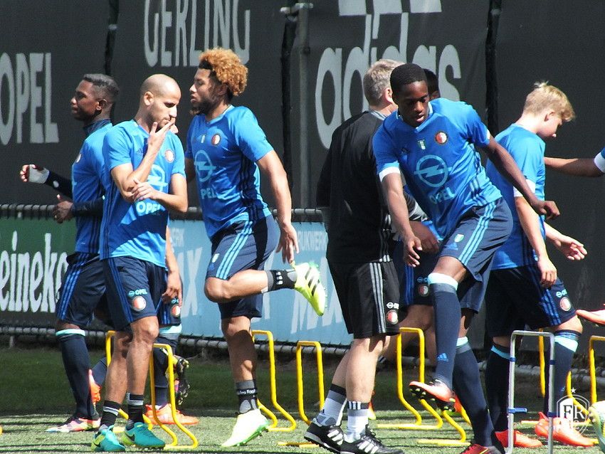 Maandagochtend training