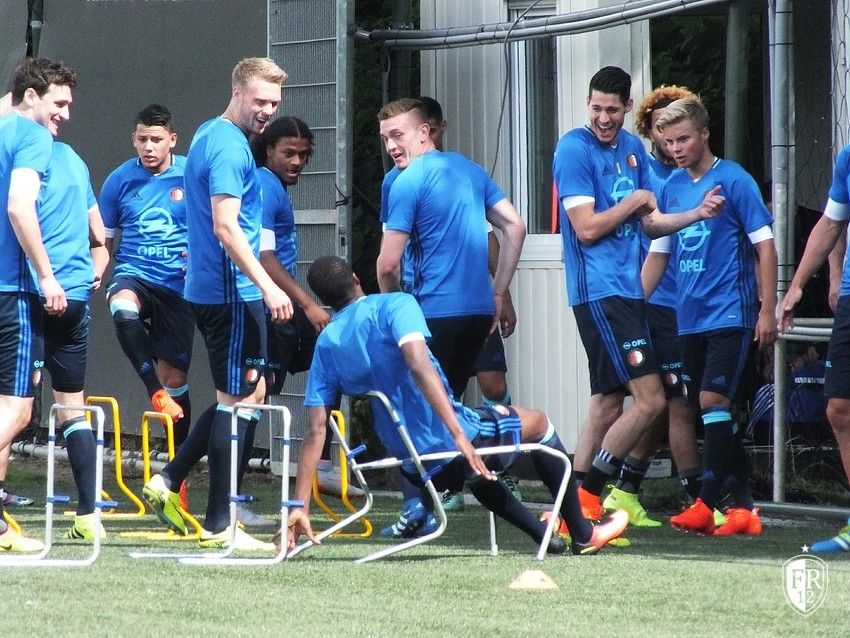 Maandagochtend training
